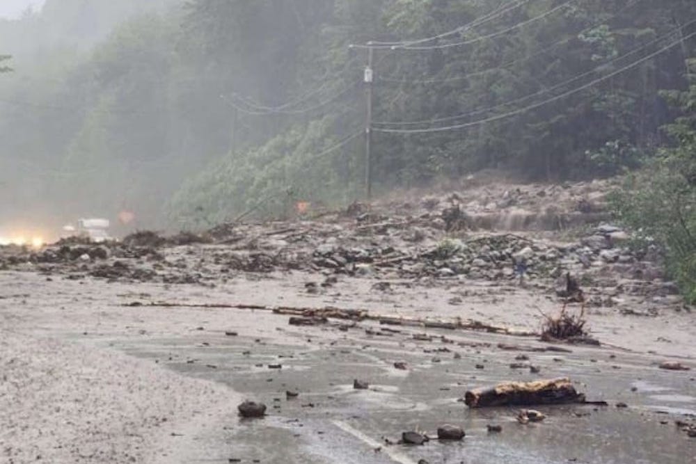 flood damage in Killington, VT